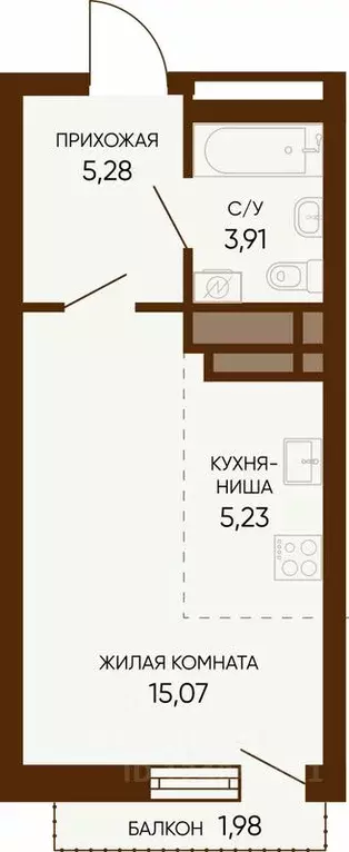 1-к кв. Свердловская область, Екатеринбург Вторчермет жилрайон, ул. ... - Фото 0