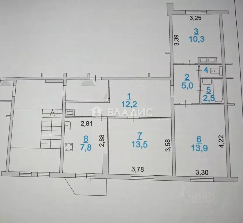 3-к кв. Ленинградская область, Сертолово Всеволожский район, Заречная ... - Фото 2