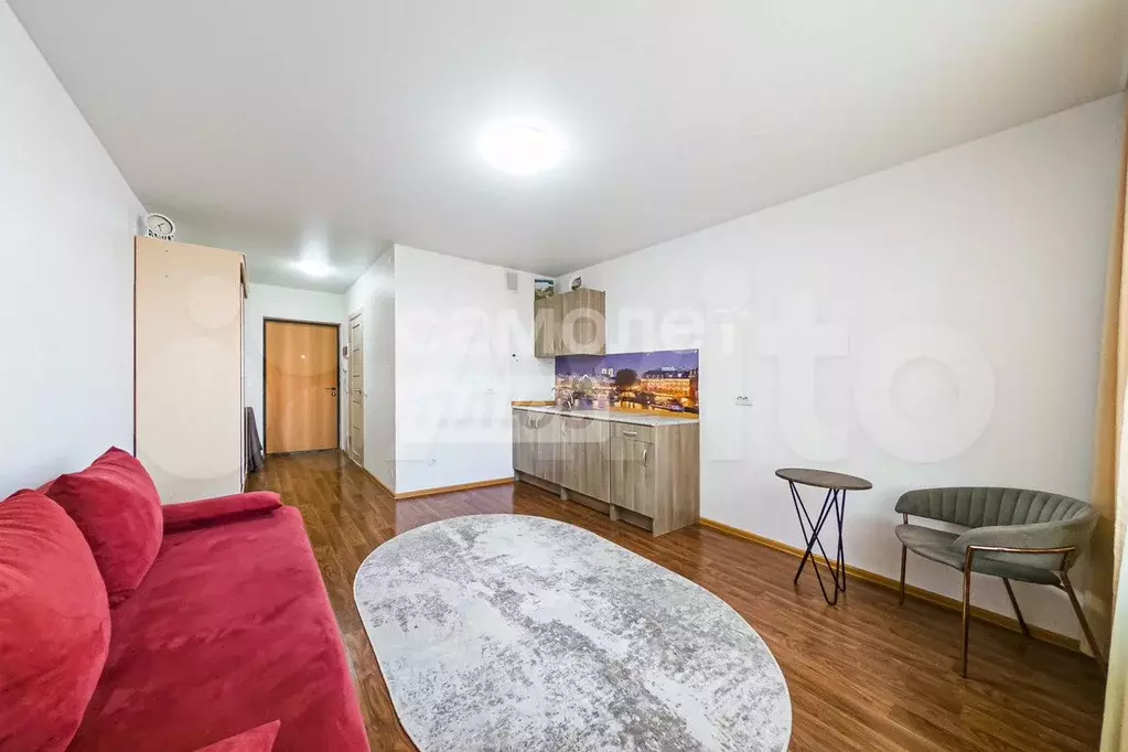 Квартира-студия, 21,4 м, 2/16 эт. - Фото 1