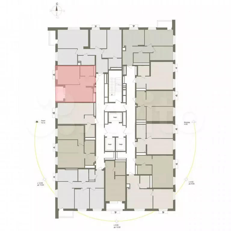 1-к. квартира, 40,7 м, 25/25 эт. - Фото 1