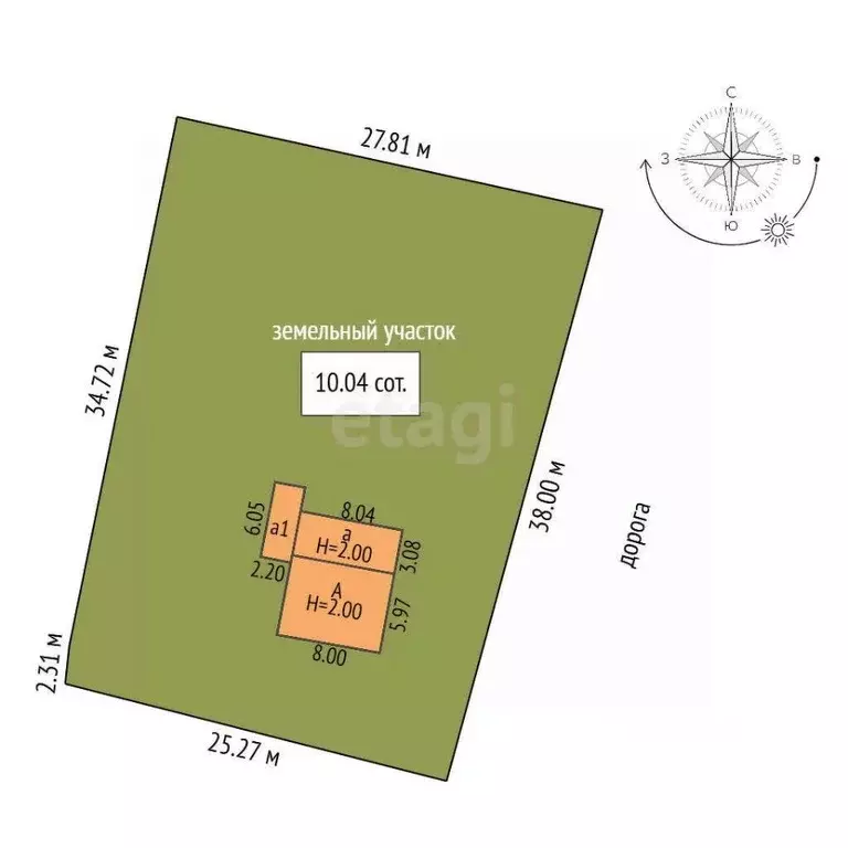 Дом в Вологодская область, Шекснинский муниципальный округ, д. ... - Фото 2