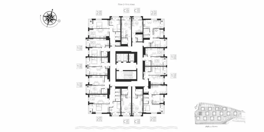 Студия Волгоградская область, Волгоград ул. Степана Разина, 27/1 ... - Фото 2