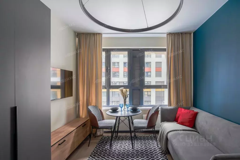 Студия Санкт-Петербург Планерная ул., 87к1 (27.0 м) - Фото 2