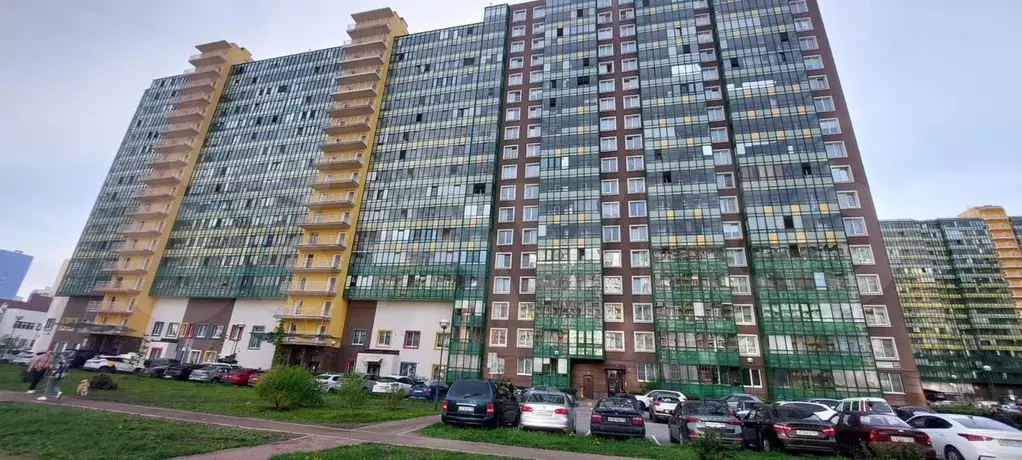 1-к. квартира, 32 м, 15/17 эт. - Фото 1