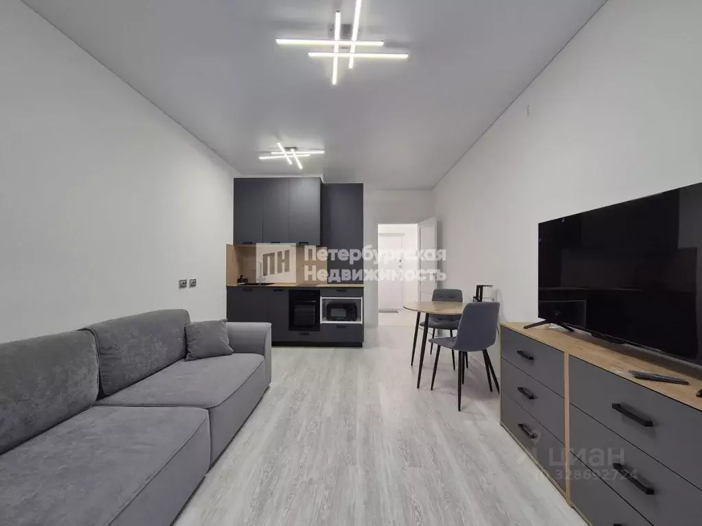 Студия Санкт-Петербург Парашютная ул., 77к1 (24.8 м) - Фото 1