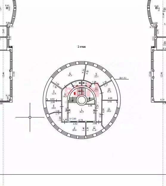 Помещение свободного назначения в Воронежская область, Воронеж бул. ... - Фото 2
