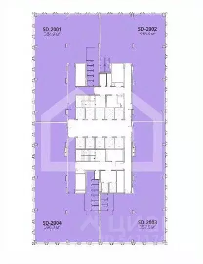 Помещение свободного назначения в Москва Дмитровский проезд, вл1Г (385 ... - Фото 2