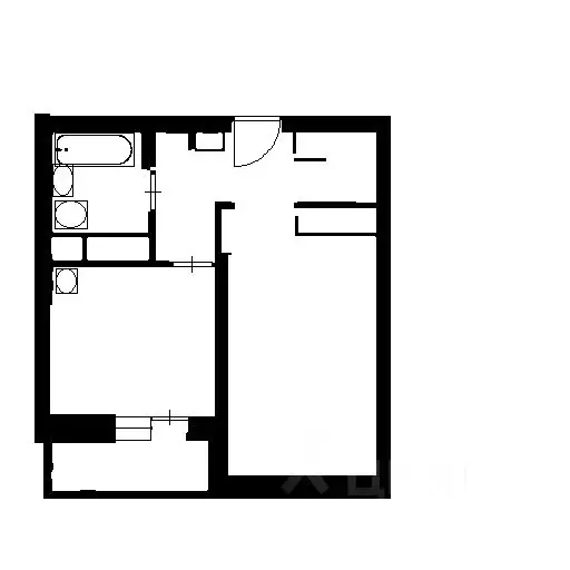 1-к кв. Воронежская область, Воронеж Ленинский просп., 215В (38.0 м) - Фото 2
