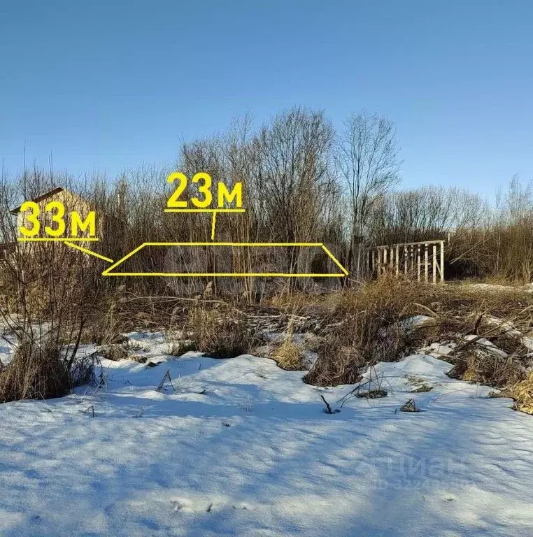 Участок в Вологодская область, Вологда Тепенькинская ул. (8.0 сот.) - Фото 1