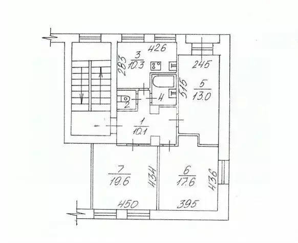 3-к кв. Новосибирская область, Новосибирск Станционная ул., 48 (75.2 ... - Фото 1