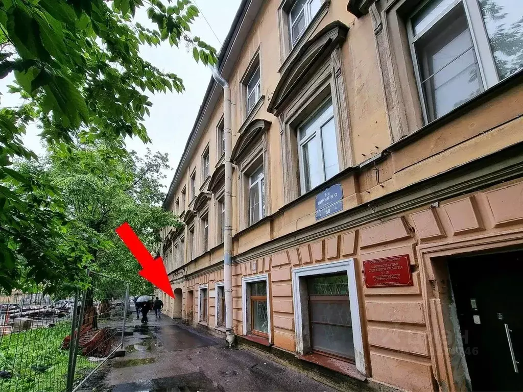 Помещение свободного назначения в Санкт-Петербург 7-я Васильевского ... - Фото 2