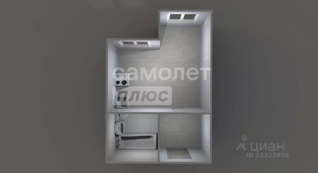 Студия Московская область, Подольск городской округ, д. Борисовка ул. ... - Фото 2