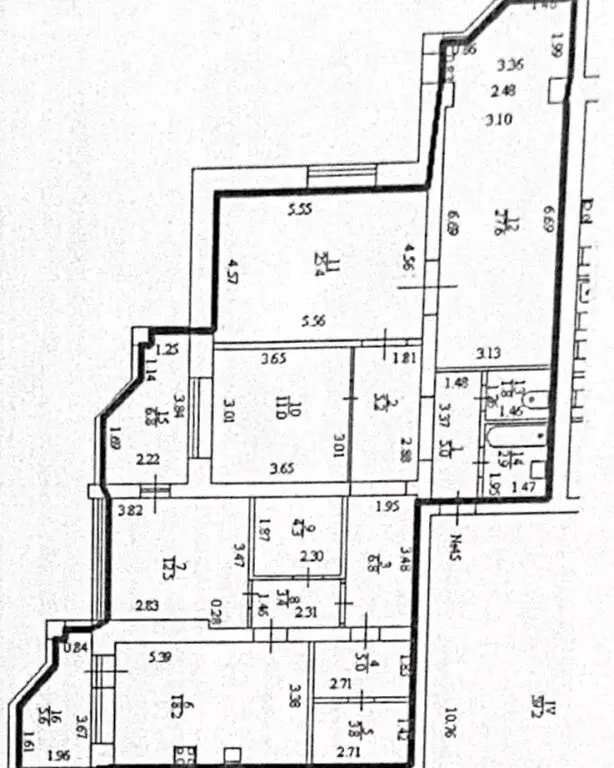 4-комнатная квартира: Уфа, улица Братьев Кадомцевых, 5/1 (132.9 м) - Фото 1