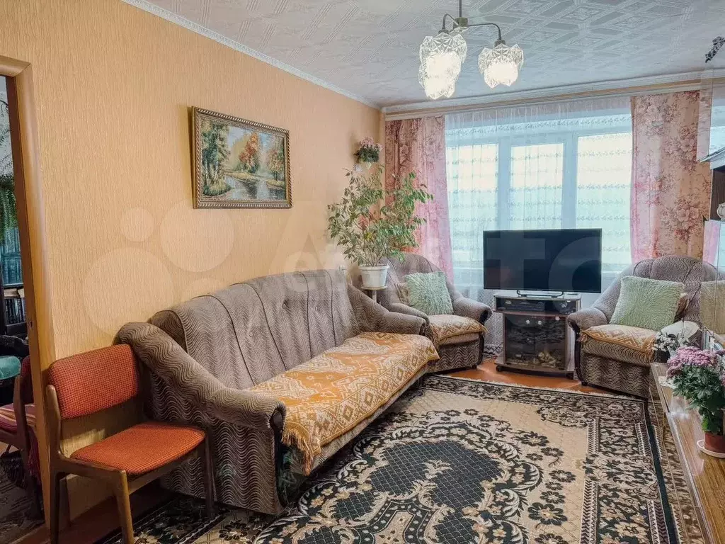 3-к. квартира, 60,7 м, 5/5 эт. - Фото 1