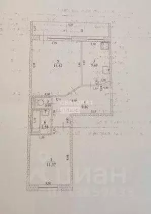 2-к кв. Ульяновская область, Ульяновск городской округ, с. Баратаевка ... - Фото 2