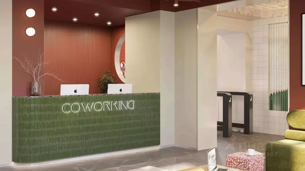 Офис в Санкт-Петербург Октябрьская наб., 34к6А (2495 м) - Фото 1