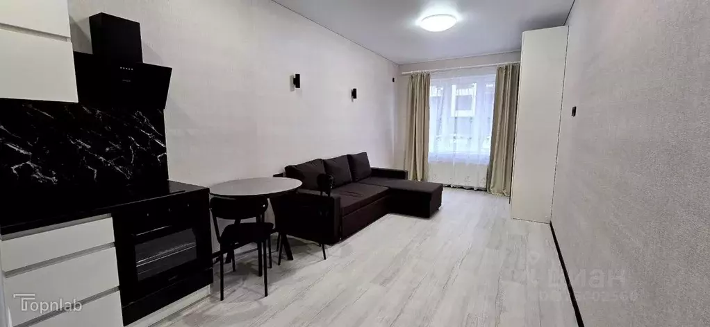 Студия Саратовская область, Энгельс Энгельс-9 мкр, 2 (24.3 м) - Фото 1