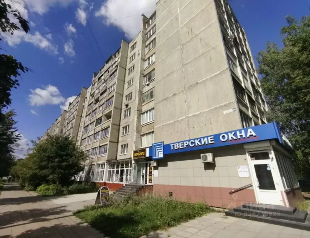 1-к кв. Тверская область, Тверь ул. Горького, 108 (49.7 м) - Фото 1