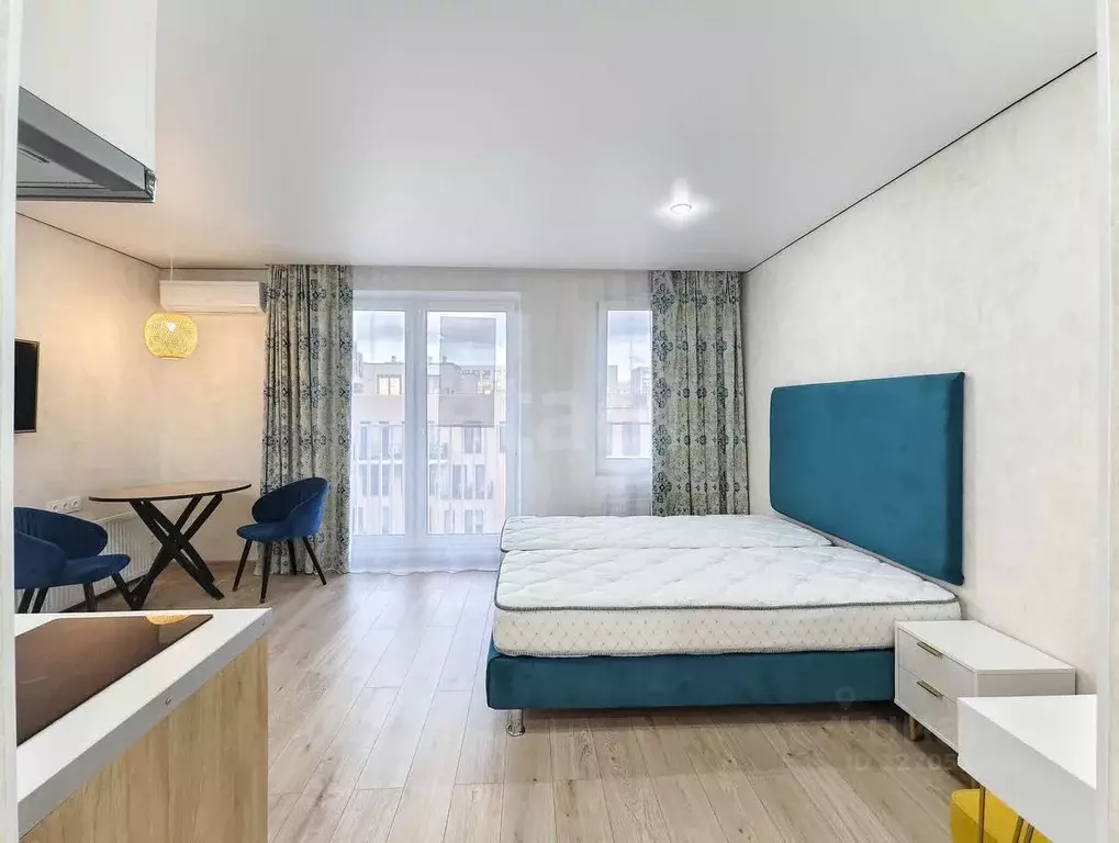 Студия Тюменская область, Тюмень ул. Газовиков, 44 (28.7 м) - Фото 1