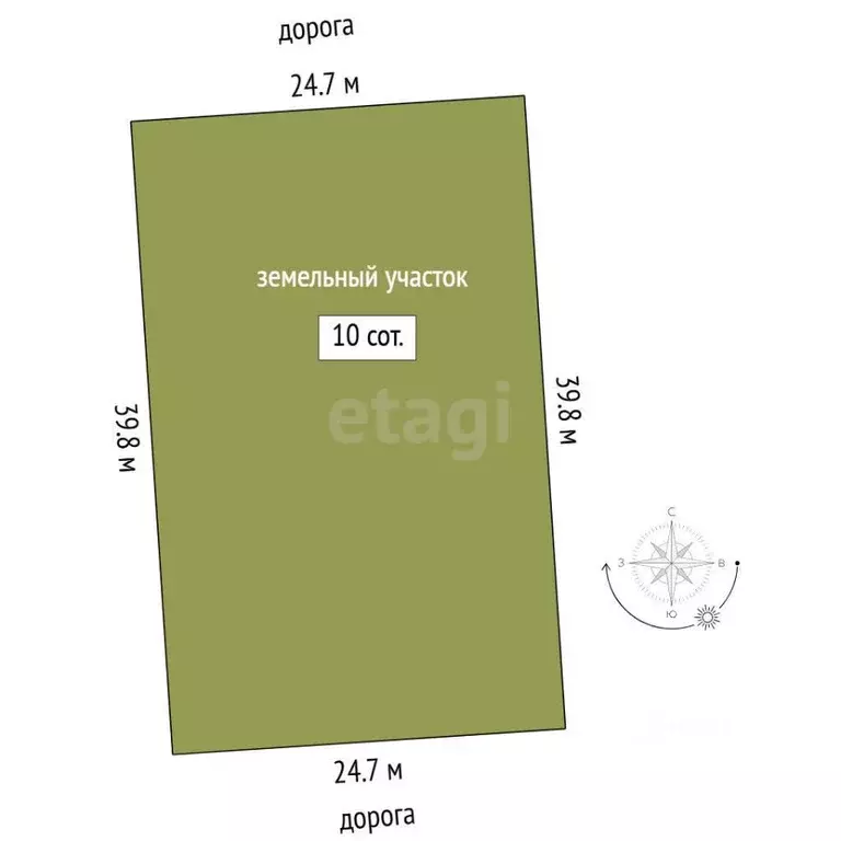 Участок в Тюменская область, Нижнетавдинский муниципальный округ, ... - Фото 2