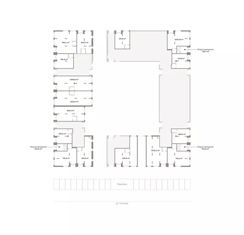 Помещение свободного назначения (106.8 м) - Фото 2