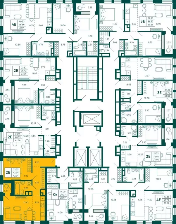 1-к кв. Башкортостан, Уфа Зеленая Роща жилрайон, Терле Парк жилой ... - Фото 1