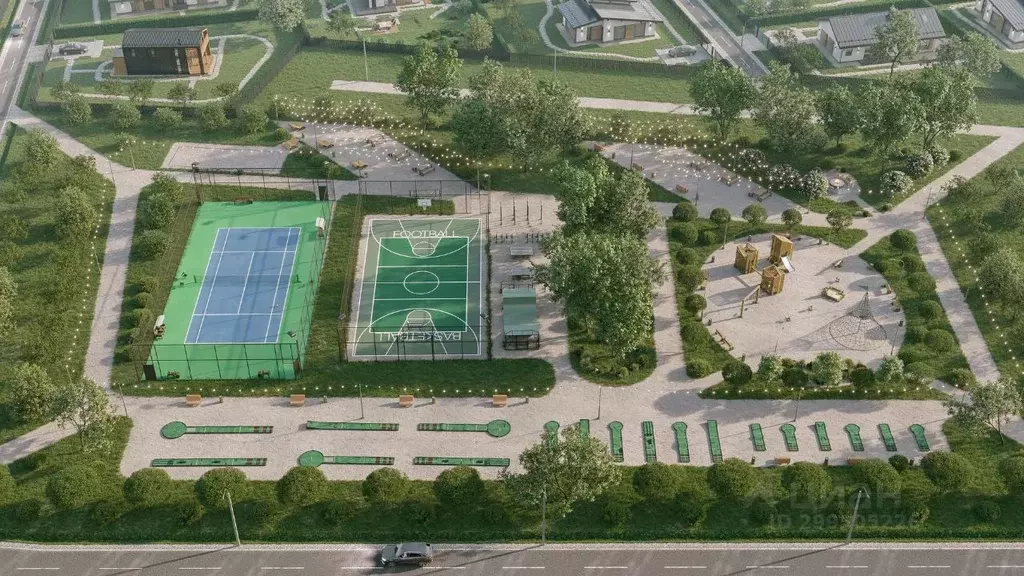 Участок в Санкт-Петербург, Санкт-Петербург, Павловск Павлов Скай кп,  ... - Фото 1