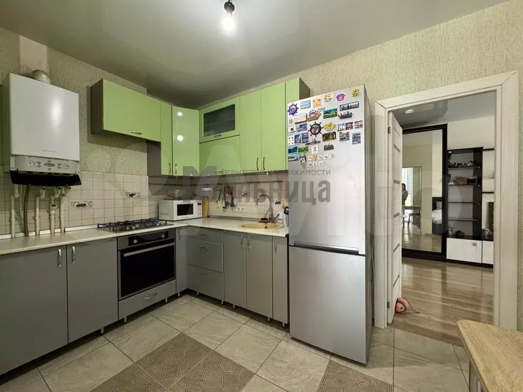 1-к. квартира, 38,1 м, 3/4 эт. - Фото 1