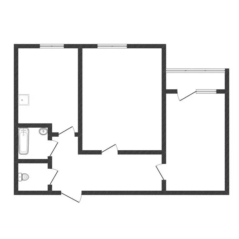 2-комнатная квартира: Черкесск, улица Свободы, 62Ф (59.2 м) - Фото 2