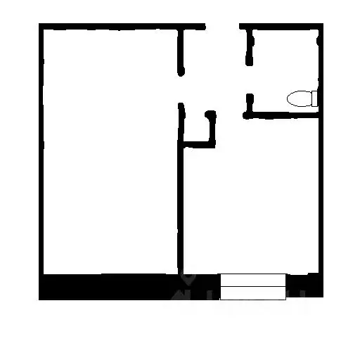 1-к кв. Нижегородская область, Нижний Новгород Мещерское Озеро ... - Фото 2