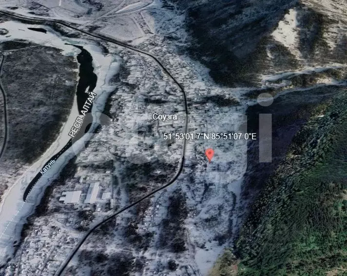 Участок в Алтай, Майминский район, с. Соузга ул. Родниковая, 27 (10.0 ... - Фото 1