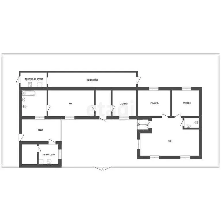 Дом в Нартан, улица Ленина (10 м) - Фото 2