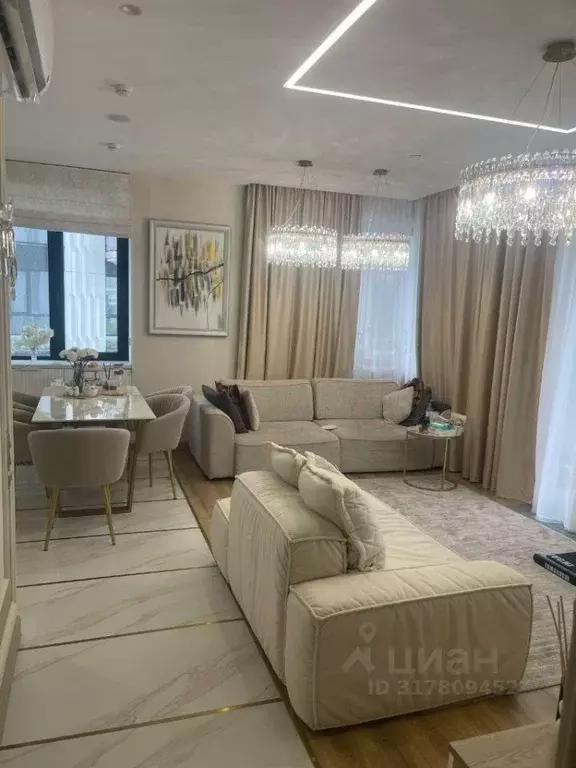 2-к кв. Москва ул. Народного Ополчения, 15К2 (70.0 м) - Фото 1