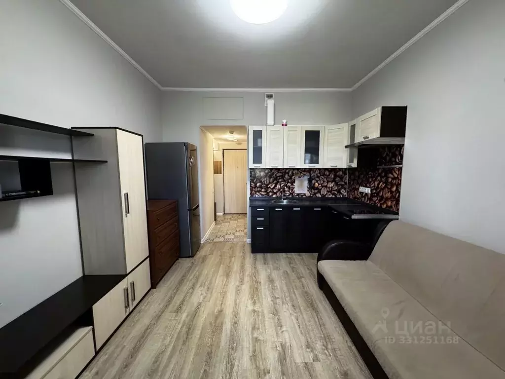 Студия Москва ул. Медовая Долина, 7к2 (21.4 м) - Фото 2
