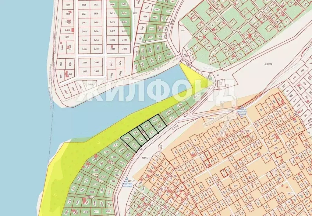 Участок в Новосибирская область, Новосибирский район, Кубовинский ... - Фото 0