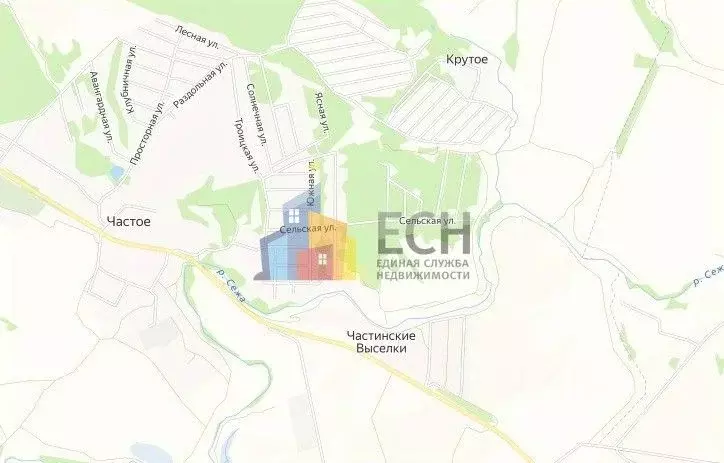 Участок в Тульская область, Тула городской округ, с. Частое ул. ... - Фото 1