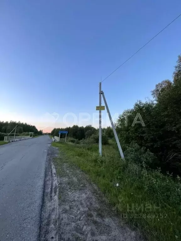 Участок в Тюменская область, Тюменский муниципальный округ, д. ... - Фото 1