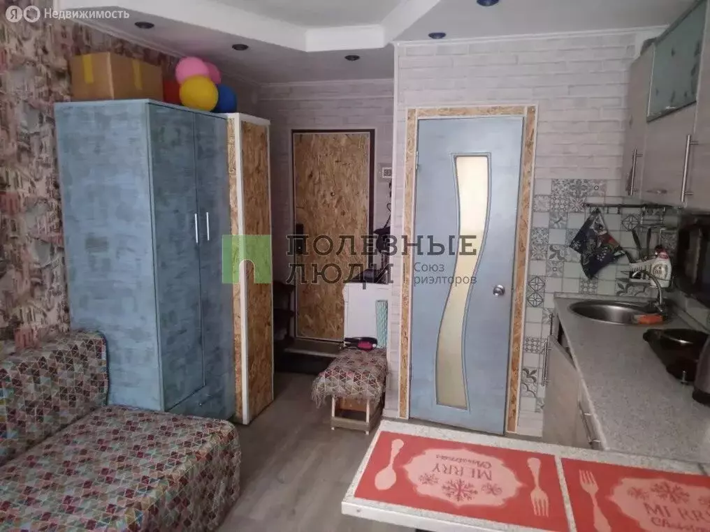 Квартира-студия: Красноярск, улица Александра Матросова, 9А (16.8 м) - Фото 1