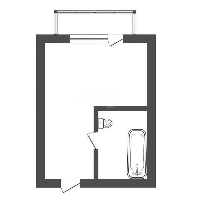 Квартира-студия: Благовещенск, улица Богдана Хмельницкого, 13 (22.2 м) - Фото 1