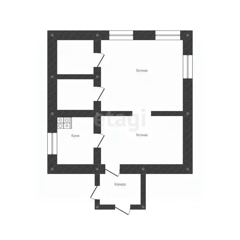 Дом в Смоленская область, Починковский муниципальный округ, пос. ... - Фото 2