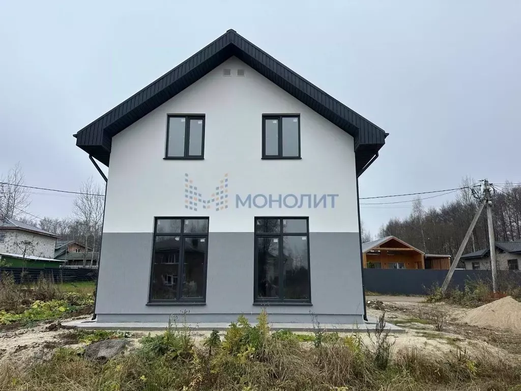 Дом в Нижегородская область, Нижний Новгород д. Ройка, ул. Новая (109 ... - Фото 1