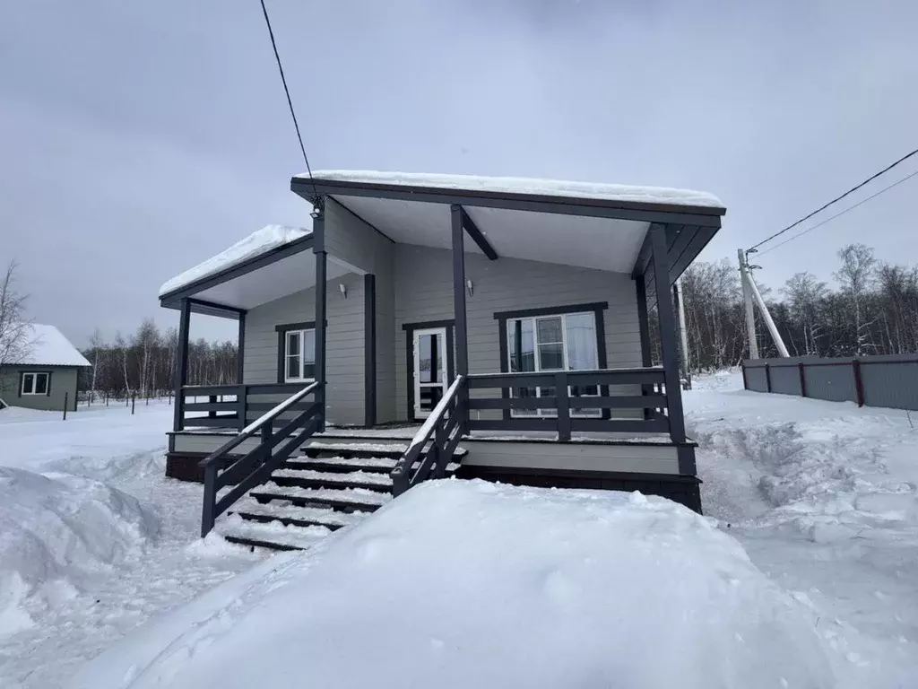 Дом в Тульская область, Заокский район, Демидовское с/пос, с. Домнино ... - Фото 1