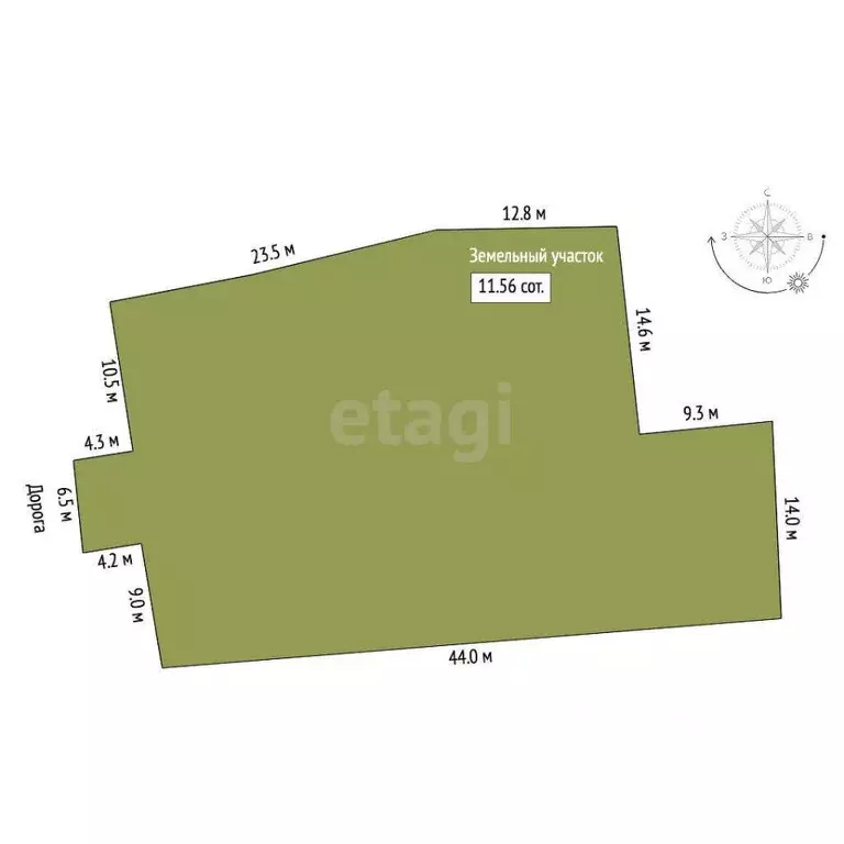 Дом в Костромская область, Судиславль пгт пер. Овражный, 4 (32 м) - Фото 2