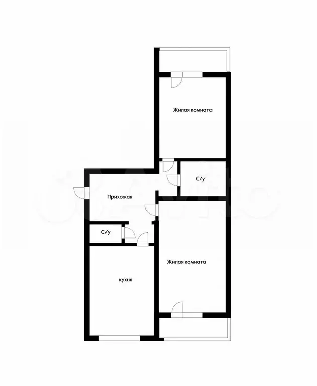 2-к. квартира, 70 м, 16/16 эт. - Фото 0