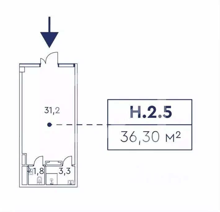 Торговая площадь в Москва просп. Мира, 222 (36 м) - Фото 2