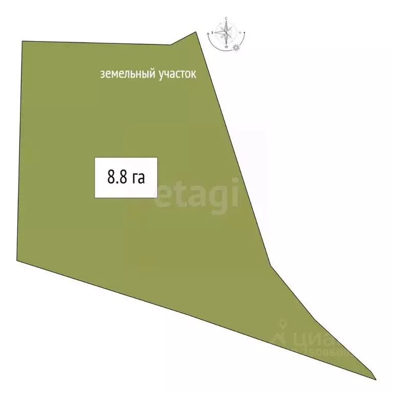 Участок в Алтай, Усть-Канский район, с. Усть-Кан  (880.0 сот.) - Фото 2