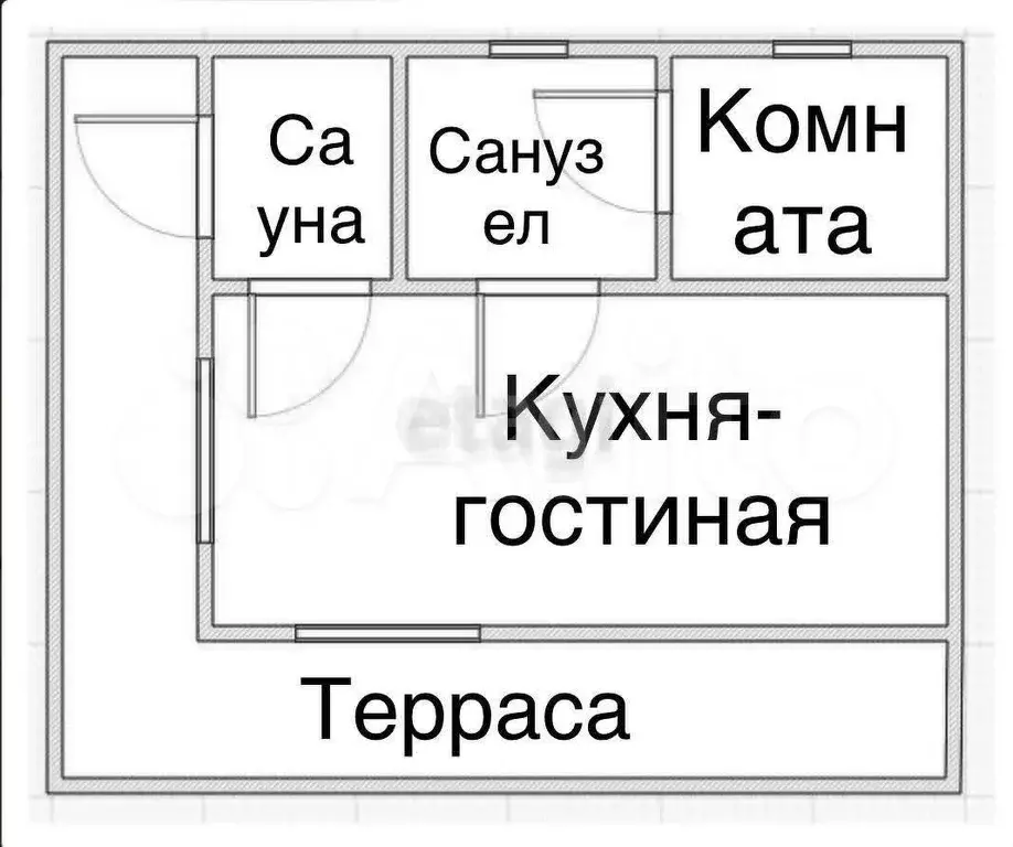 Коттедж 91,4 м на участке 8,6 сот. - Фото 0