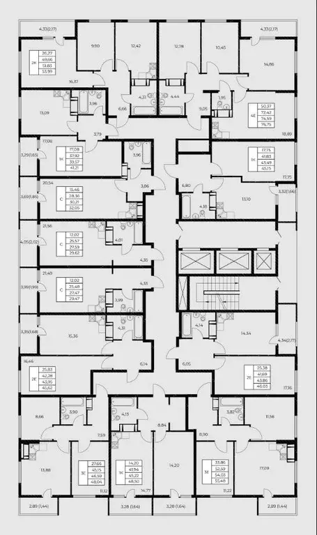 2-к кв. Ростовская область, Ростов-на-Дону Звезда Столицы 2 жилой ... - Фото 2