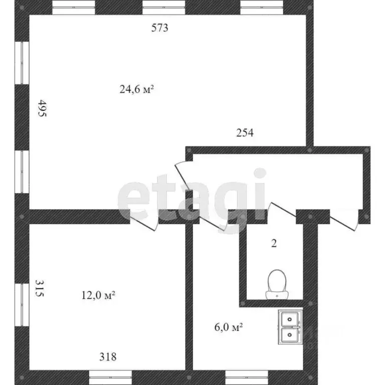 2-к кв. Ярославская область, Ярославль ул. Слепнева, 21к2 (53.0 м) - Фото 2