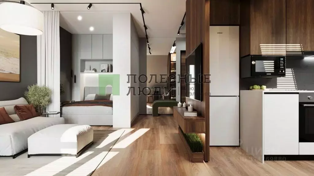 Студия Курганская область, Курган Советская ул., 148 (32.2 м) - Фото 2